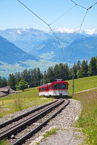 瑞士的齒軌鐵路