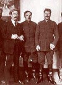 20年代中李可夫和伏洛希洛夫、斯大林