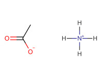 乙酸銨化學結構式