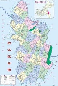 黔江區地圖