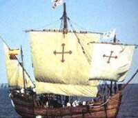 哥倫布首航航船