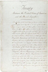 《路易西安納購地條約》正本