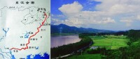 東江水系圖及河源市段