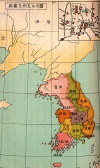 唐朝新羅戰爭后統一新羅的疆域