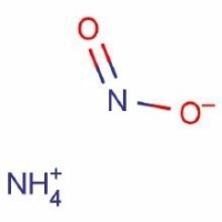 亞硝酸銨的分子結構圖