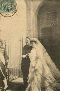 1904年，咸宜帝阮福明在阿爾及利亞結婚