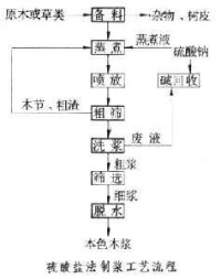 鹼法製漿