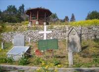 巨文島上的英國士兵墓地