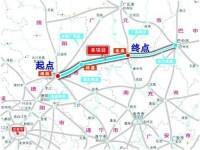 綿萬高速公路綿陽至蒼溪示意圖