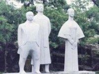 “鑒湖三傑”石像（紹興）