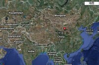 甜水鎮在中國的位置