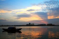 中國最大城中湖——武漢湯遜湖