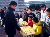 指導合肥蚌埠路第四小學小棋手