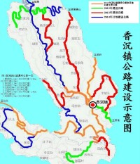 香沉鎮地圖