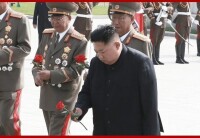 金正恩憑弔烈士陵園紀念《朝鮮停戰協議》簽署66周年
