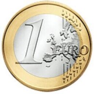 1歐元