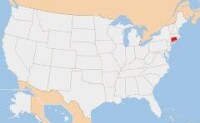 康涅狄格州的地理位置