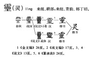 字形演變流程圖