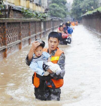 人民解放軍救災