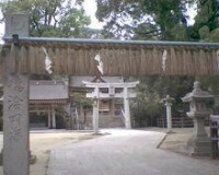 春日神社的鳥居及參道