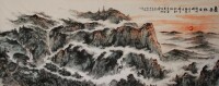 泰山[馬巨中創作的畫作]