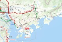 珠江三角洲城際鐵路網線路圖