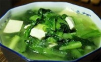 白菜豆腐湯