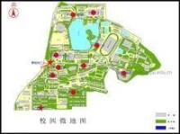 西南石油大學南充校區校園平面圖