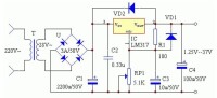 LM317實際應用電路原理圖