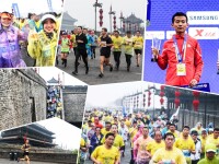 2019年，西安城牆國際半程馬拉松