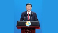 2017年5月14日，習近平主席在北京出席論壇開幕式並發表主旨演講