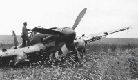 被擊毀的蘇軍戰機