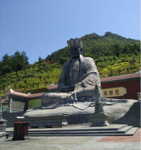 清水祖師銅像