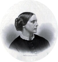 蘇珊·安東尼，大約1855年