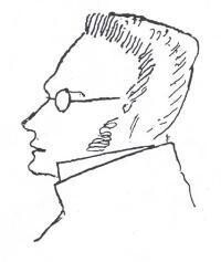 麥克斯·施蒂納由弗里得里希·恩格斯所繪