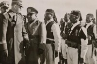 義大利殖民者在利比亞，利比亞所在的北非戰場是二戰重要的轉折點