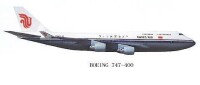 中國國際航空公司的波音747-400型