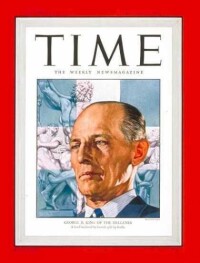 《時代周刊》封面上的喬治二世（1947年）