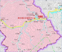 清水縣政區地圖