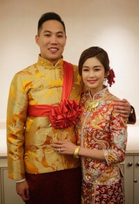 岑麗香結婚照