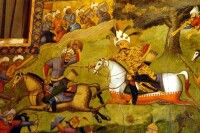 伊斯馬儀一世與昔班尼·汗激戰與霍拉桑