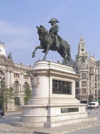 佩德羅在波爾圖的騎馬雕像