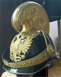 奧匈帝國騎兵軍官的頭盔