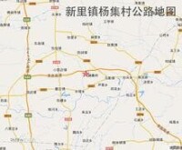 楊集公路地圖