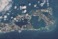 百慕大群島衛星圖