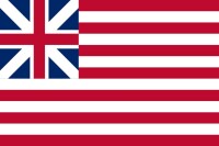 1776年《獨立宣言》發表時的美國國旗