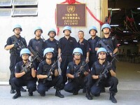 中國駐海地維和警察