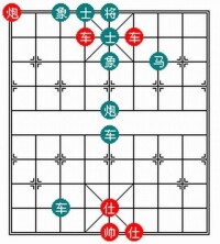 雙車脅士圖示