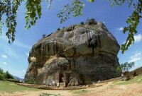 斯里蘭卡獅子岩風景照