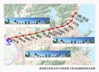 珠海現代有軌電車線路圖